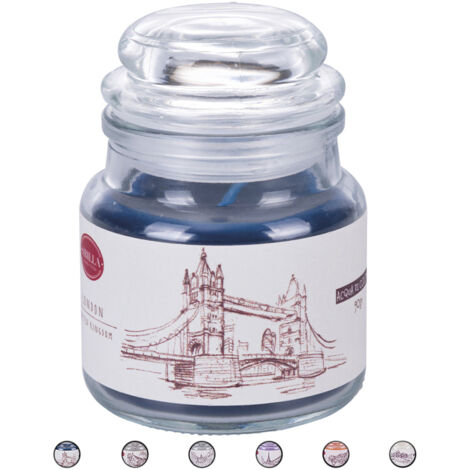 Candela Giara Magic Lights Primavera In Fiore - Gelsomino, Cera Vegetale 75%, Stoppino Legno, Made In Italy