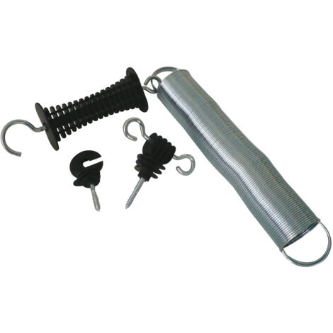 Gate Kit - Kit per cancello - Maniglia Molla 2 Isolatori Gate Kit - Kit per cancello - Maniglia Molla 2 Isolatori
