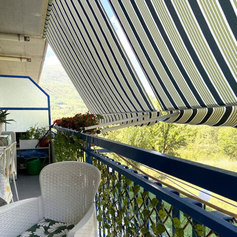 Tenda da Sole Retrattile 100x150 cm Antracite 145891
