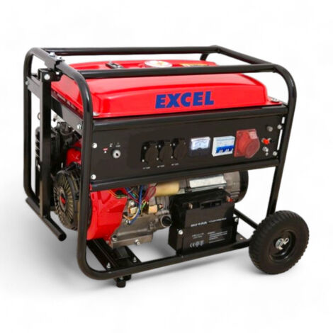 Generatore gruppo elettrogeno a benzina motore 4 tempi 5500w Gn5500 Kw 5,5 (1/2)