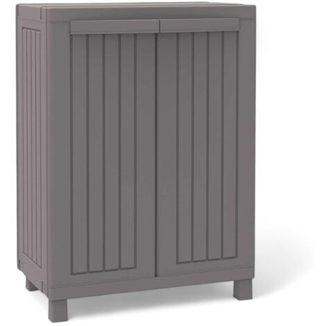 Armadio Porta Attrezzi Da Giardino 70x35 Cm In Legno