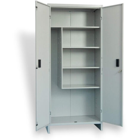 Organizer Metallico Per Bombolette Spray 2 Pezzi - Scaffale A 5 Fori Da 43,2 Cm Per Ufficio, Garage, Officina - Ripiano Portattrezzi A Muro - 2
