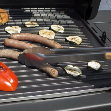 Set Di Utensili Da Barbecue 3 Pezzi - Pinza Per Griglia, Forchetta - Foto 4