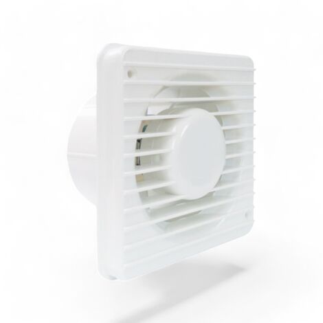 Aspiratore elettrico ø 100 mm 85 m³ h ad aspirazione assiale per bagni cucine piccoli locali 220V 15W installazione parete soffitto (1/2)
