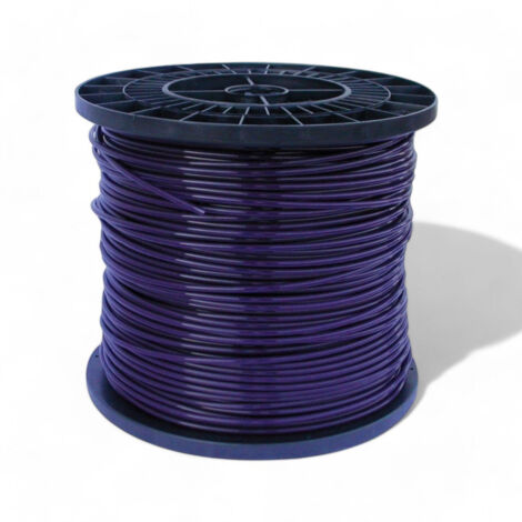 Filo nylon seghettato per decespugliatore viola 3,3 mm resistente e durevole lunga durata bobina 200 metri