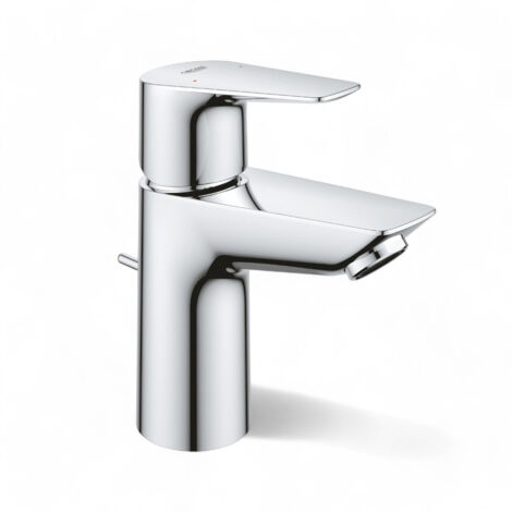 Miscelatore monocomando per lavabo con leva in metallo per bagno (1/5)
