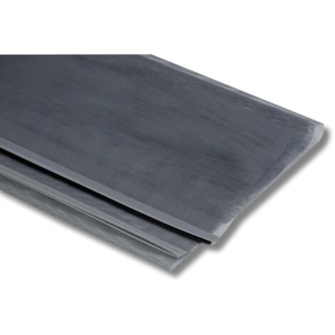 Rete di ricambio avvolgibile per zanzariera verticale in pvc grigia - 140x250 cm
