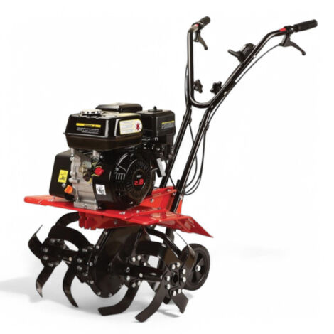 Motozappa a scoppio 212 cc 4 tempi con cambio marcia e retromarcia 62x43x75 cm (1/2)