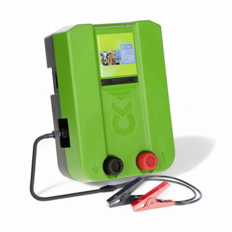 Elettrificatore alimentazione rete elettrica 220V e batteria ricaricabile esterna da 12V per animali (1/2)