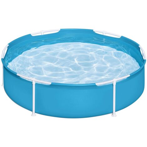 Piscina Frame Tonda Con Telaio Portante Cm.152X38H. +2 Anni - ø cm.152x38h. - capacità lt.580 - (art.56283) (1/5)