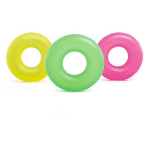 Salvagente Gonfiabile Neon  +9 Anni - ø cm.91 - peso kg.0,35 (59262) (1/5)