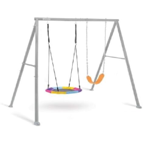 ALTALENA PER BAMBINI 2 GIOCHI 3-10 ANNI CM.254X235X200H. INTEX