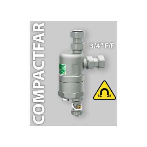 Defangatore Magnetico Ultracompatto "Compactfar" Cromato 3/4" Ff (1/7)