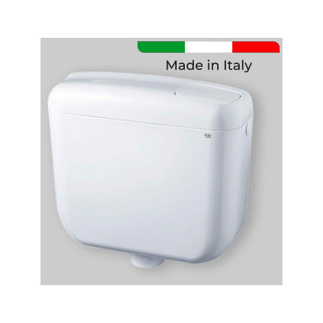 CASSETTA A ZAINO CONCEPT2 L DOPPIO SCARICO - BIANCA