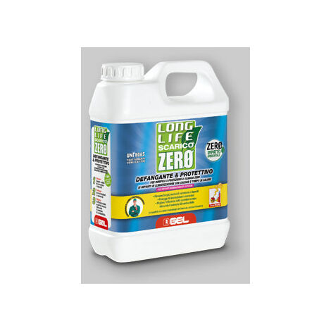 Defangatore E Protettivo Per Impianti Termici "Long Life Scarico Zero" Tanica 1 Lt.