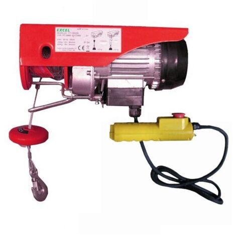 Paranco Elettrico Kg.125-250 500W Cavo Mt.12 (1/3)