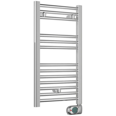 Termoarredo scaldasalviette elettrico cortina evo cromato -mm720 x l 400 - 150w