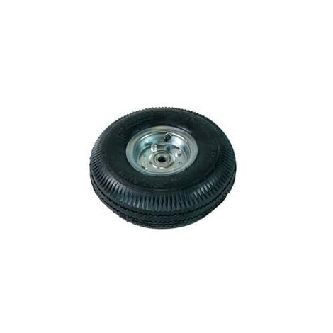 Ruota Per Carrello Pneumatica Mm.260 Con Cuscinetto Cerchio Acciaio - ø mm.260x85 foro mm.16