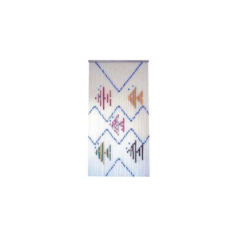 Tenda A Piastrina "Pesci" - 44 strisce per 63 piastrine - cm.120x230h.