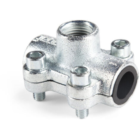 Morsetto di montaggio Gebo ANB 2 1/2"x1 1/2" per tubi in acciaio