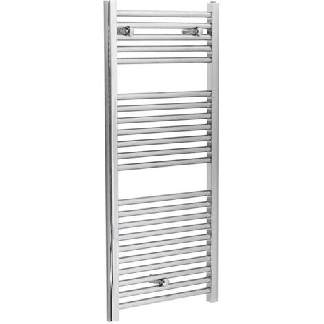 LAZZARINI Scaldasalviette Termoarredo Cromato Dritto 1110 X 550 Mm