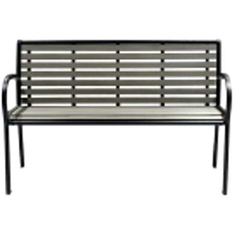Panchina Con Braccioli In Wpc - cm.125x59x81h. (1/2)