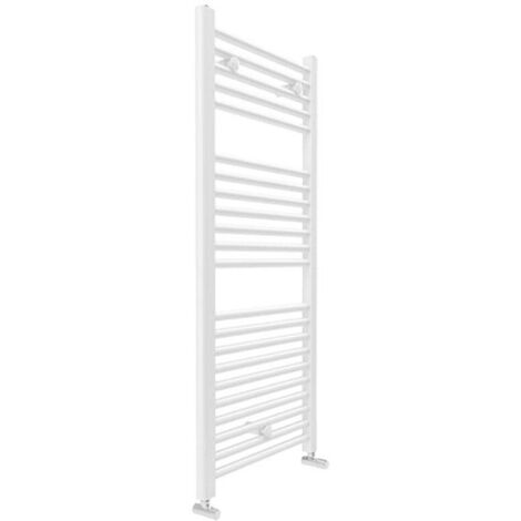 LAZZARINI Scaldasalviette Termoarredo Bianco Dritto 1110 X 450 Mm