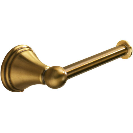 Portarotolo da muro in acciaio inox e Cromall 7524 Gedy serie ROMANCE Bronzo