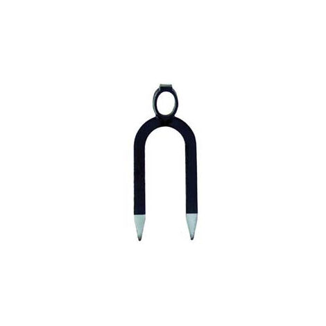 Zappone Bidente Occhio Ovale "Orsatti" - gr.900 cm.12x30h. occhio ø mm.34/37