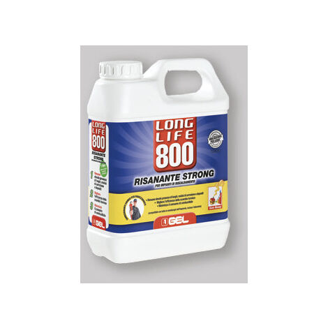 Risanante Per Impianti Termici Strong "Long Life 800" Tanica 1 Lt.