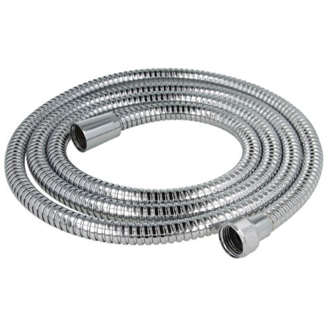 Flessibile Doccia Conico Antitorsione "Silver Metallic" 1/2" - 1/2" 150 Cm (1/5)