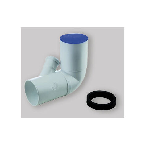 Curva Wc Prolungata Attacco Bicchiere Sx O Dx Orientabile Innesto 90X50 (1/4)