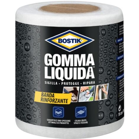 GOMMA LIQUIDA BANDA RINFORZANTE ROTOLO CM 10 X 10 MT