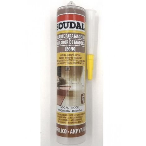 Sigillante acrilico soudal w060108246 - legno noce 300ml (1/5)