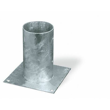 supporto a pavimento per pali tr2 ø 120x150h - base 150 mm