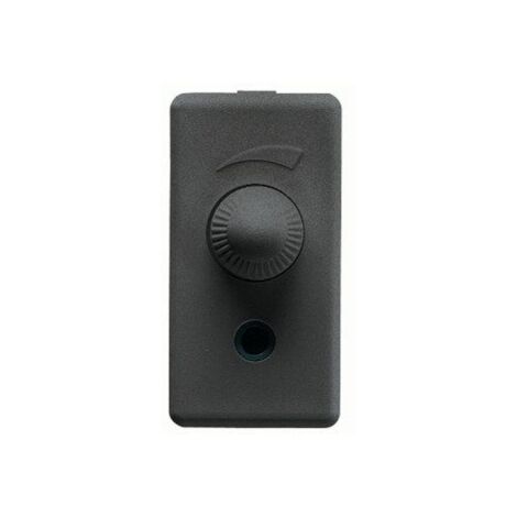 regolatore elettronico rotativo luminoso 'system' 230v 50/60 hz - nero