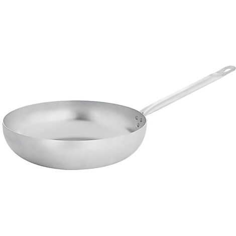 saltapasta con manico in metallo 'white line' ø cm 40x9h