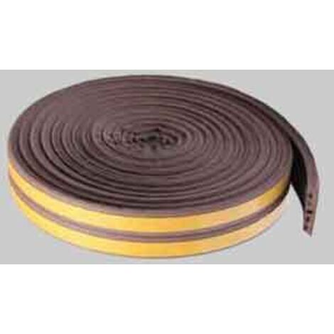 GUARNIZIONE ADESIVA PARAFREDDO MARRONE PARASPIFFERI PORTE - Foto 5