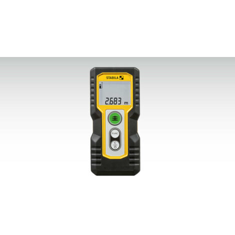 distanziometro laser 'ld 220' stabila portata: da 2 cm fino a 30 metri