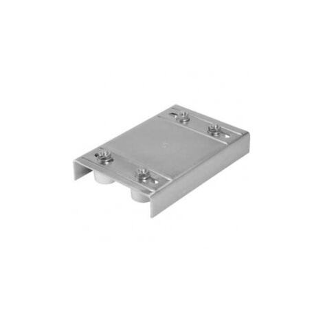 piastra di guida superiore doppia regolazione a 4 rulli rullo ø 40x60 - regolazione 200-243 mm