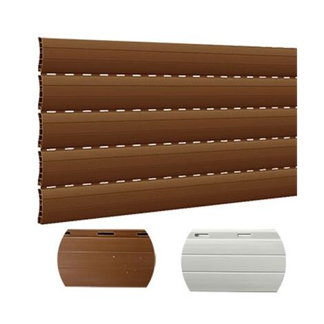 kit stecche aggiuntive per tapparella in pvc 'torino' cm 123x27,5h, conf. 5 pezzi - col. legno k1