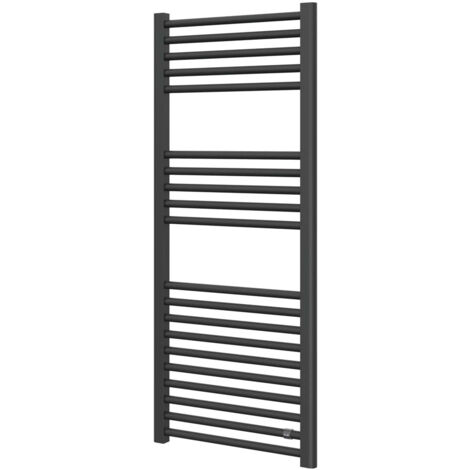 Termoarredo "Gioia" Antracite Diritto Dl H.1366 X L.450 X I.400 Mm