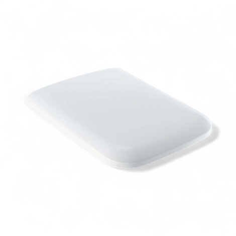 Sedile termoindurente in duroplast bianco lucido Icon Quare - Rallentata (1/5)