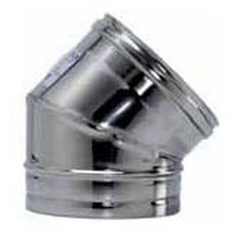 Gomito A 45° Acciaio Inox Aisi 304 Monoparete Spessore Mm.0,5 - ø mm.130 (1/2)