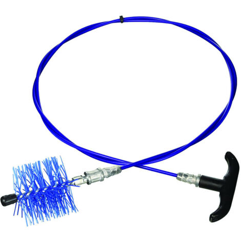 Kit pulizia tubi stufe a pellet - per tubi Ø mm.80