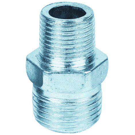 Niples ridotto esagonale maschio in ghisa zincata - m 2 m 1 1/4