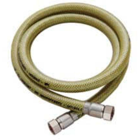 Tubo Gas Flessibile In Acciaio Inox Con Guaina Ff - cm.200