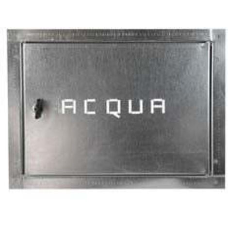 Sportello Contatore Acqua In Acciaio Zincato - cm.39x29h.