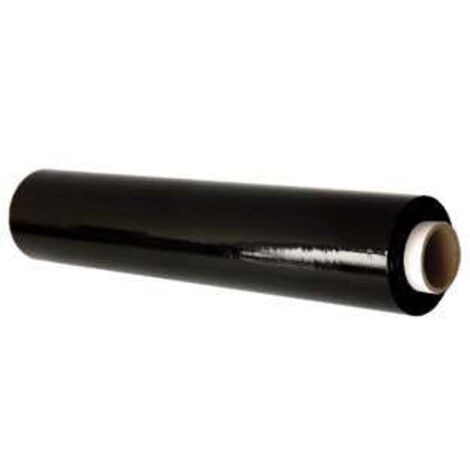 Film Estensibile Macchinabile Nero - cm.50h. lunghezza rotolo mt.1300 - spessore My23