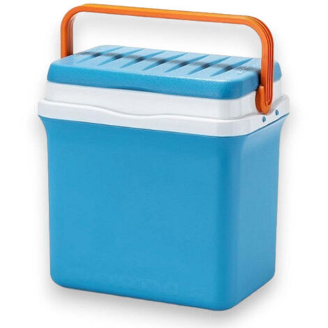 Frigorifero termico 25 litri portatile design compatto con manico ergonomico mantiene freschi cibi e bevande fino a 14 ore - lt.25 - 38x26x38